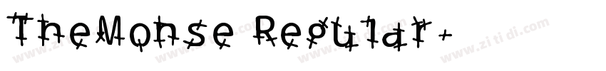 TheMonse Regular字体转换